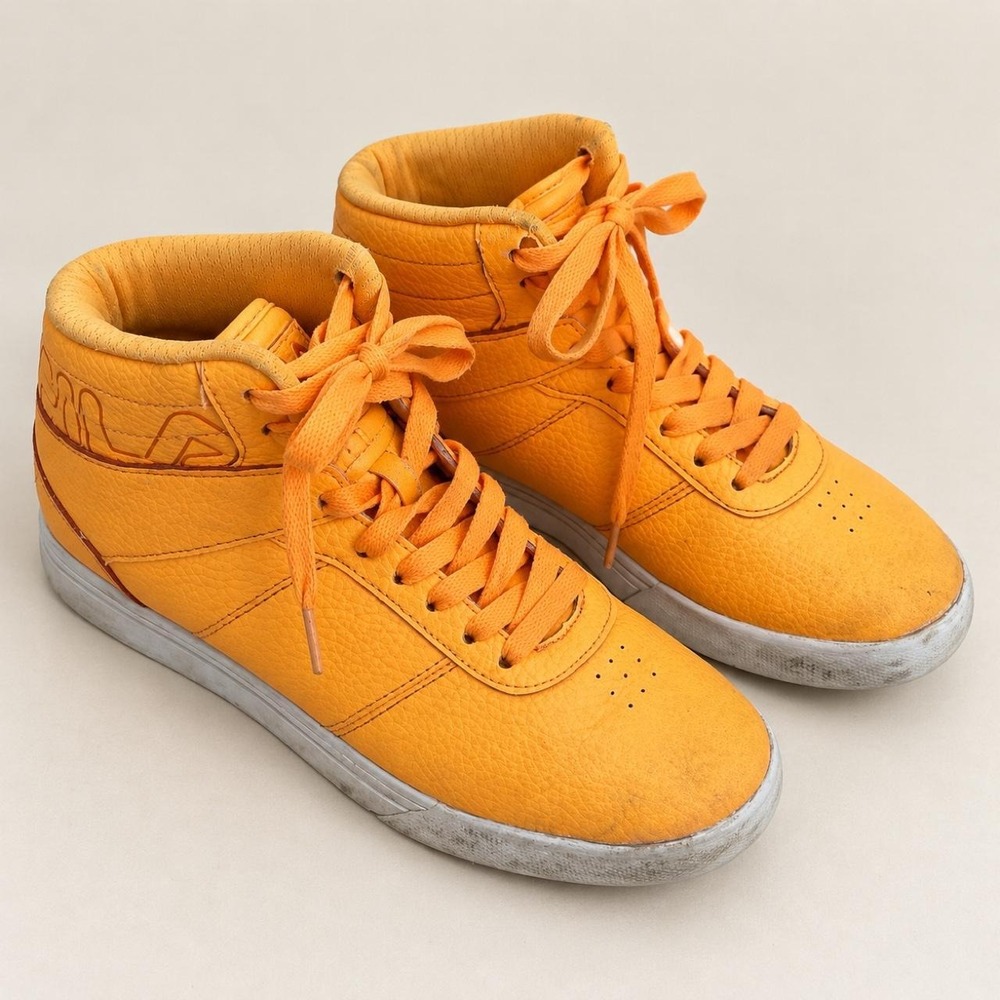 Fila Impress II Orange High Top Sneakers – Women's 6